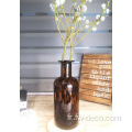 Vase Vase Leopard Pattern Art Glass Vase